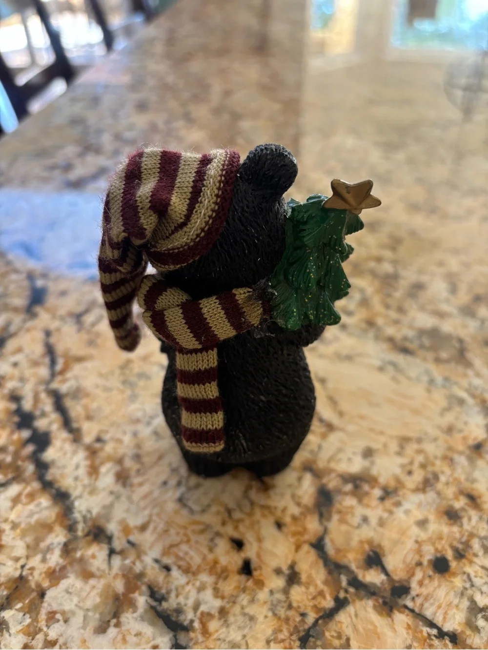 Winter Bear Figurine